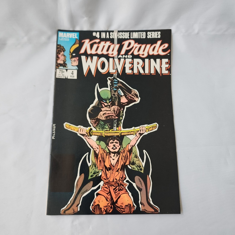 Kitty Pryde and Wolverine Comic Book #4 Marvel Six Issue Limited Series FN BnB